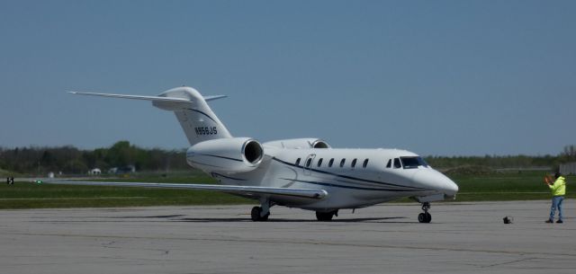 Cessna Citation X (N956JS) - Full stop for this 2000 Cessna 750 Citation X in the Spring of 2025.