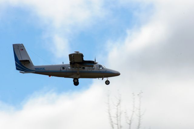 De Havilland Canada Twin Otter (N162DE) - Landing runway 26