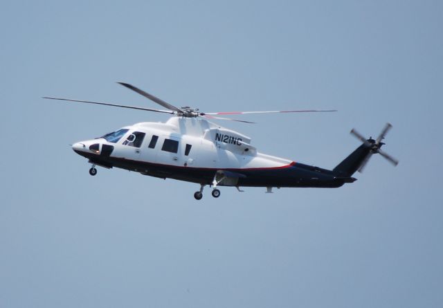 Sikorsky S-76 (N121NC) - NORTH CAROLINA DEPARTMENT OF TRANSPORTATION landing at KJQF - 6/8/11