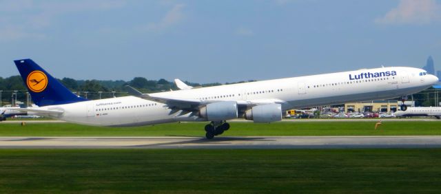 Airbus A340-600 (D-AIHH) - Lufthansa A340-600 8/5/13