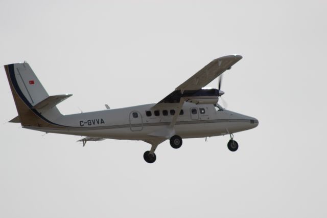 De Havilland Canada Twin Otter (C-GVVA) - Fresh out of the Paint shop, Departing Runway 7 for Victoria,BC,Canada