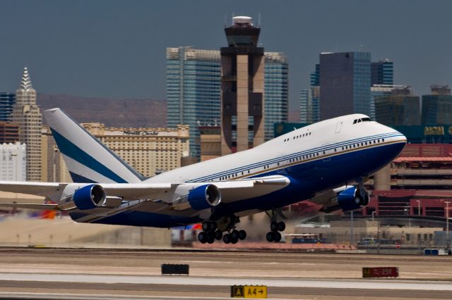 Boeing 747-200 (VQ-BMS) - Las Vegas Sands Private 747SP, 1 of 2 owned.