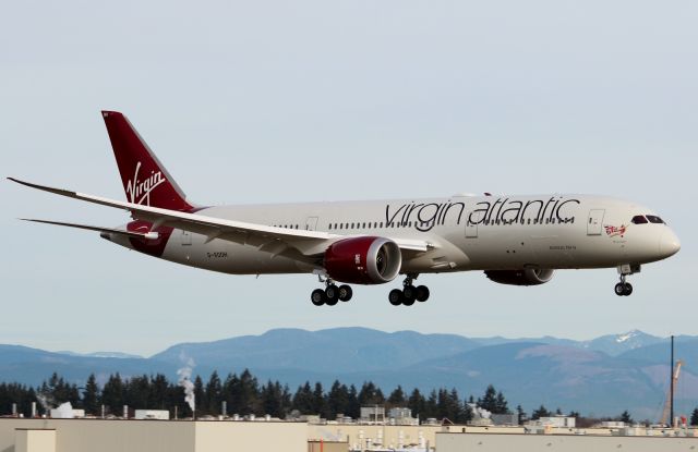 Boeing 787-9 Dreamliner (G-VOOH) - G-VOOH Virgin Atlantic Airways Boeing 787-9 Dreamliner - C/N 37968 / LN 256br /Return at KPAE after its first flight on 01-21-2015