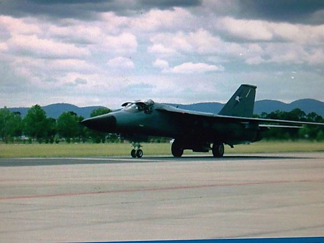 Grumman EF-111 Raven (RAAF) - F111 at  Richmond Airshow returning after display