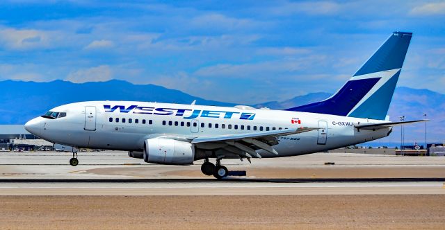 BOEING 737-600 (C-GXWJ) - C-GXWJ WestJet 2006 Boeing 737-6CT - cn 35570 / 2032 - Las Vegas - McCarran International Airport (LAS / KLAS)br /USA - Nevada May 17, 2017br /Photo: Tomás Del Coro