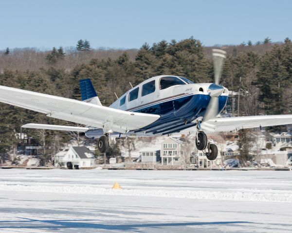 Piper Cherokee — - Alton Bay is believed to be the only charted ice airport in the 48 contiguous United States.