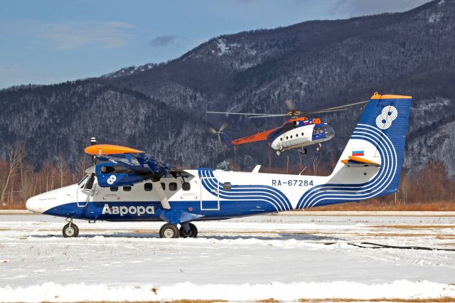 De Havilland Canada Twin Otter (RA-67284) - Ternei - small airport in the northeast of Primorsky Krai, Russia. Here fly DHC-6 and helicopters. Serves as an intermediate point in the route for more remote inaccessible northern regions, in settlements, where there are no roads.