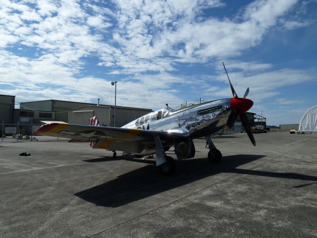 North American P-51 Mustang (N251MX) - Collings Foundations P-51 C Betty Jane. Paine Field, Everett, WA on 6/23/10