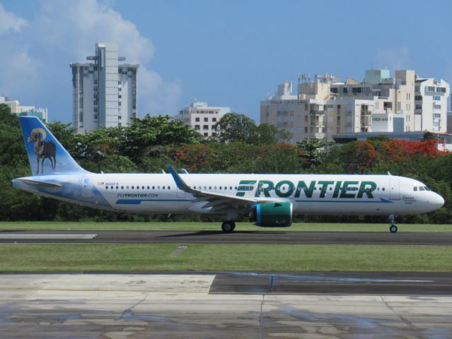 Airbus A321neo (N616FR)