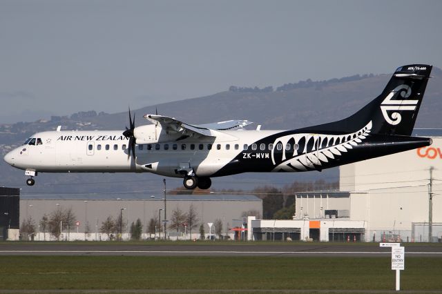 Aerospatiale ATR-72-600 (ZK-MVM) - on 15 September 2018