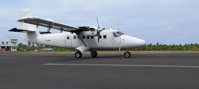 De Havilland Canada Twin Otter (T3-AKN) - FLYING OUR NATION FORWARD