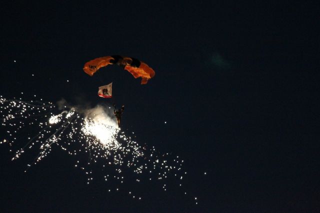 — — - Airshow - night jump!