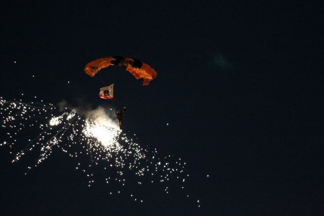 — — - Airshow - night jump!