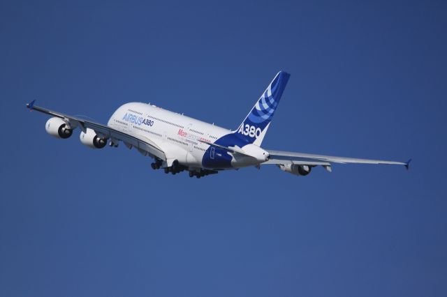 Airbus A380-800 (F-WWDD) - F-WWDD in air demo at Payerne - AIR 14 Meeting - 2014.09.06