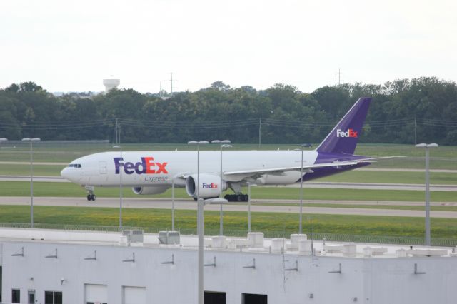 BOEING 777-200LR (N867FD) - FedEx 777 "Jasmine" aborted takeoff run. Engine issues. Took off safely approx. 2 hours later