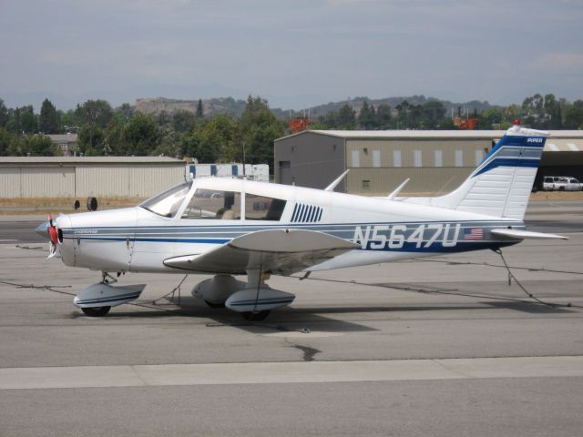 Piper Cherokee (N5647U) - Parked at Fullerton