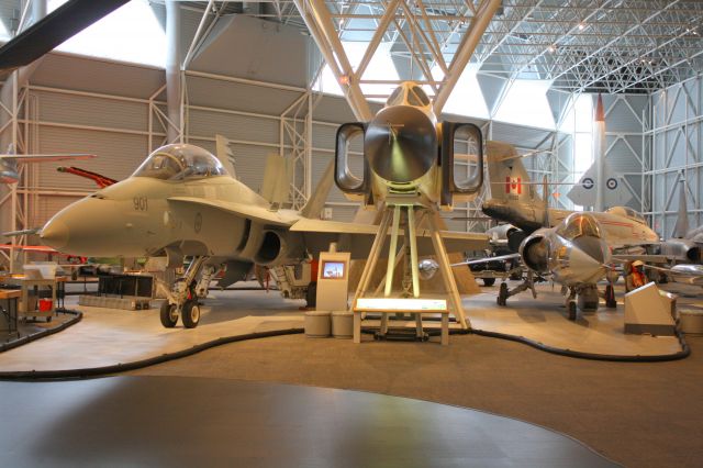 — — - CF-18,Avro Arrow,CF-104 and CF- 101,taken at Air & Space museum Ottawa,Ont