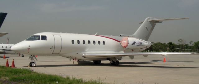 Hawker Beechcraft 4000 (AP-RRR) - N476HB is now AP-RRR