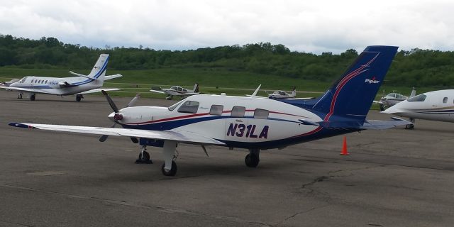 Piper Malibu Meridian (N31LA) - This Piper looks like it is in a race against a Citation and a Piaggio!