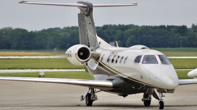 Embraer Phenom 300 (N380FX) - LXJ380 pulling into the FBO at KVPZ.br /br /N380FX is a 2019 Embraer Phenom 300 operated by Flexjet.br /br /7/1/23