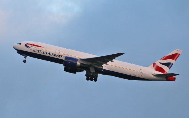 Boeing 777-200 (G-VIIG) - british airways b777-236er g-viig dep shannon 10/2/18.