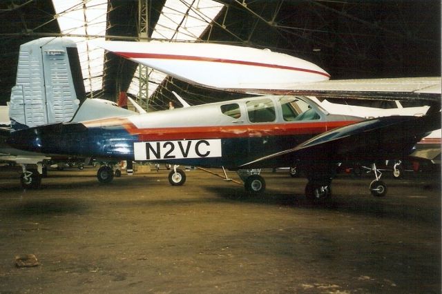 Beechcraft Travel Air (N2VC) - Seen here on 12-Jun-99.