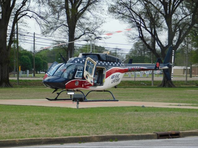 Bell JetRanger (N539AE) - Air Evac 87 at Bolivar Medical Center