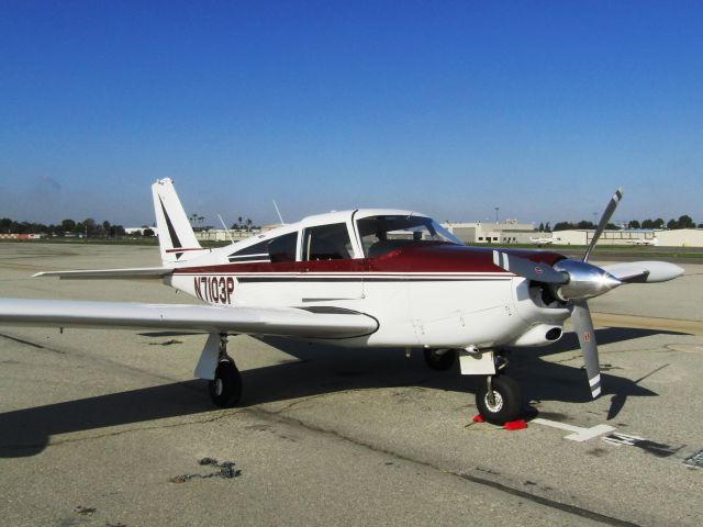 Piper PA-24 Comanche (N7103P) - On the ramp