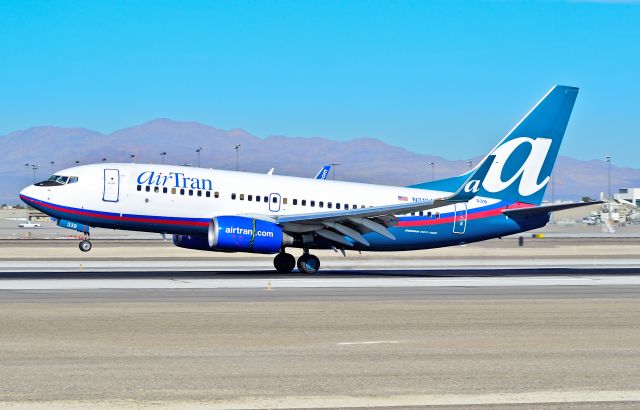 Boeing 737-700 (N312AT) - N312AT AirTran 2006 Boeing 737-7BD C/N 35110 -  Las Vegas - McCarran International (LAS / KLAS) USA - Nevada, November 17, 2011 Photo: TDelCoro