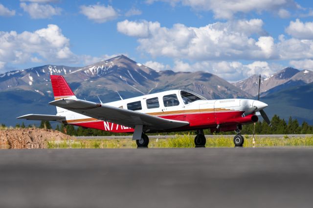 Piper Saratoga/Lance (N771LM) - Leadville, CO. July 2023. Photo by N. Collett