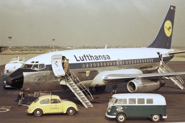 Boeing 737-100 (D-ABED) - 1968 at Düsseldorf (EDDL)