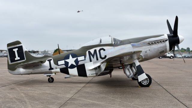 N74190 — - 44-74452 P-51D Happy Jacks Go Buggy on the ramp at the Heart of Texas Airshow in Waco.