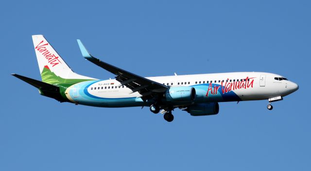 Boeing 737-800 (YJ-AV8) - Short Final To Rwy 25