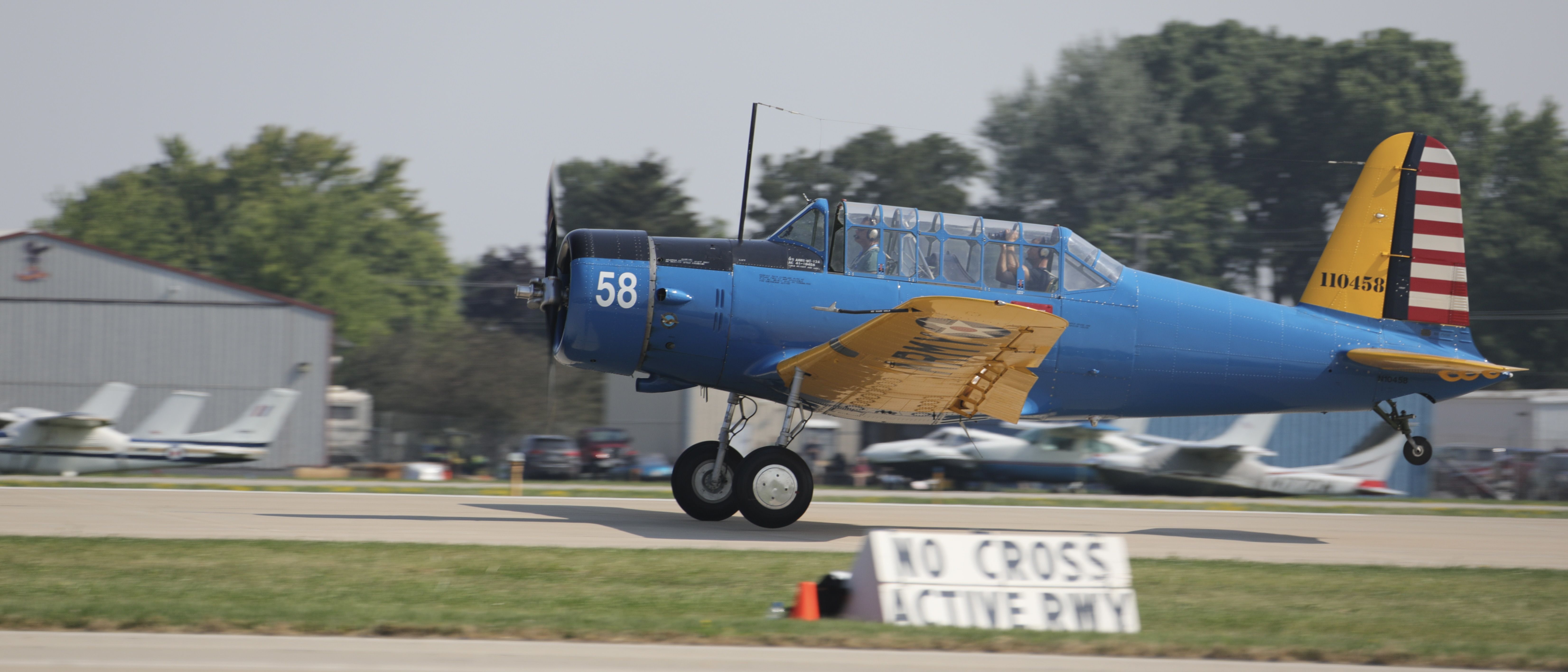 N10458 — - On flightline