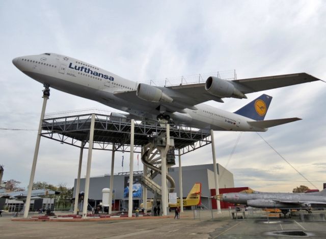 Boeing 747-200 (D-ABYM) - Displayed at Technikmuseum Speyer, Germany