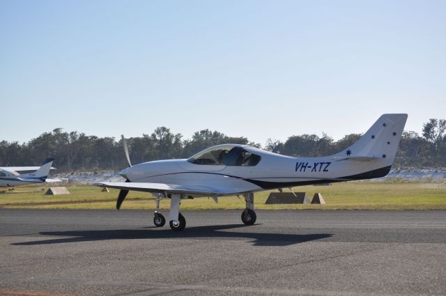 Lancair Legacy 2000 (VH-XTZ) - Taxi in after 2nd flight December 2010