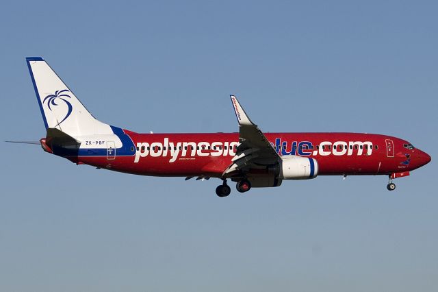 Boeing 737-800 (ZK-PBF) - 30 MAY 2008