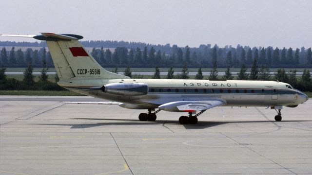 Tupolev Tu-134 (CCCP65616) - August 1969 at Vienna (LOWW)