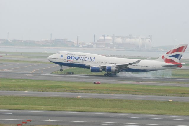 Boeing 747-400 (G-CIVC) - 747 landing