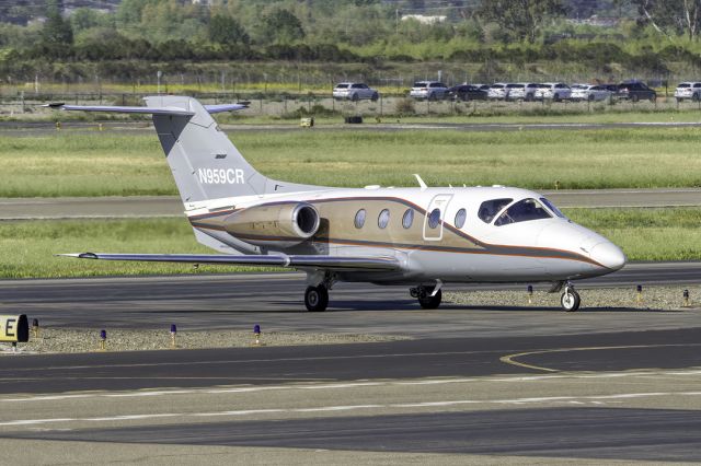 Beechcraft Beechjet (N959CR) - Raytheon 400A Beechjet at Livermore Municipal Airport (CA). April 2021,