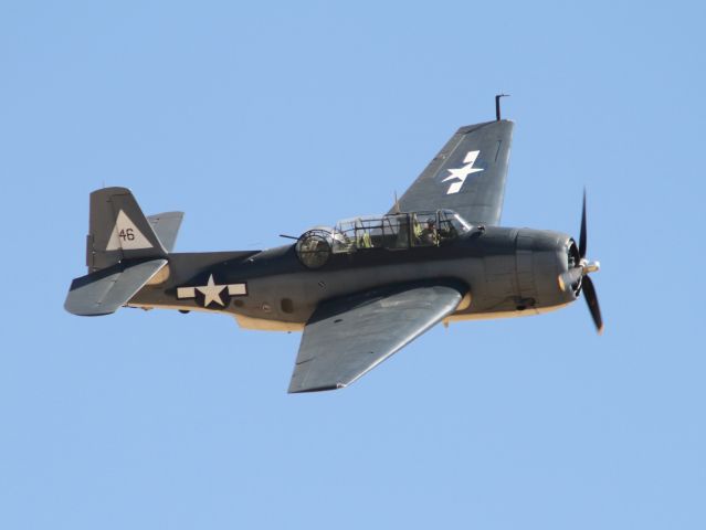 Grumman G-40 Avenger (N7835C) - California Capital Airshow - 10/01/16br /TBM Avenger Torpedo Bomber