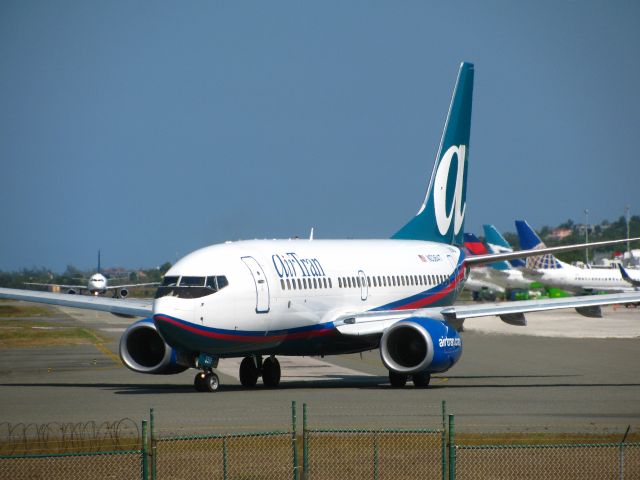 Boeing 737-700 — - Sangster International Airport