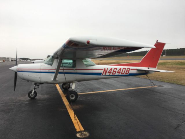 Cessna 152 (N4640B) - Getting ready for a fairly early flight lesson at Wings of Carolina Flying Club in this Cessna 152, N4640B! Taken November 23, 2019.