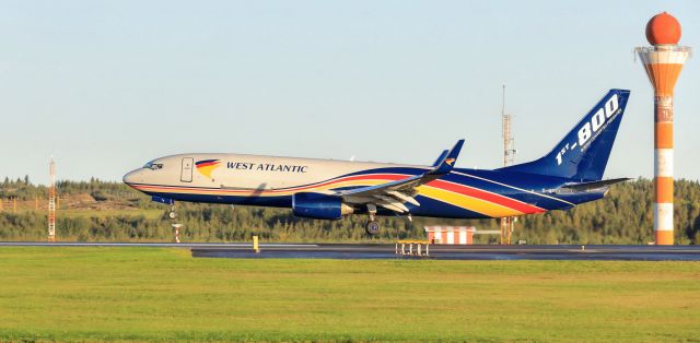 Boeing 737-800 (G-NPTA) - West Atlantic UK