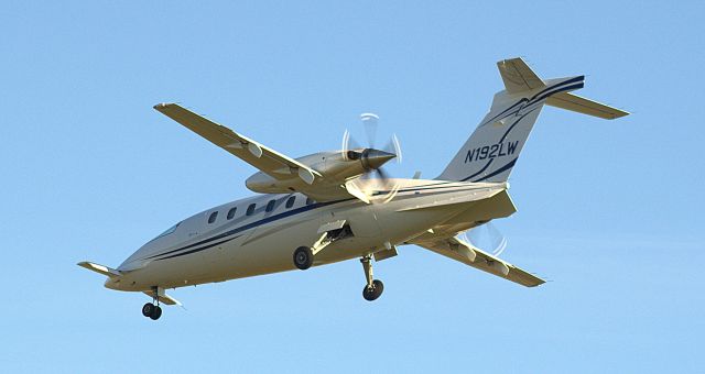 Piaggio P.180 Avanti (N192LW)