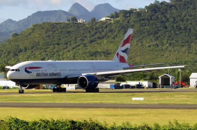 Boeing 777-200 (G-VIIX)