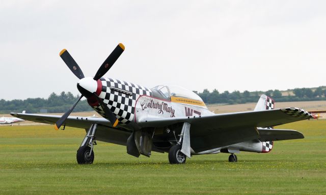 North American P-51 Mustang (G-TFSI) - Flying Legends Airshow, July 13 2019.