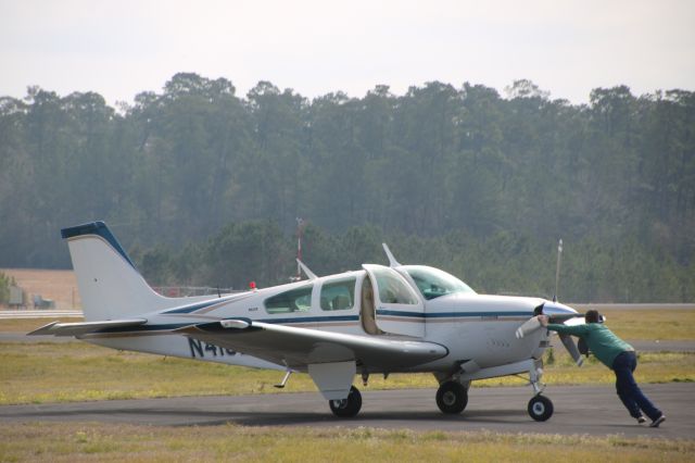 Beechcraft Bonanza (33) (N4162S) - Push!