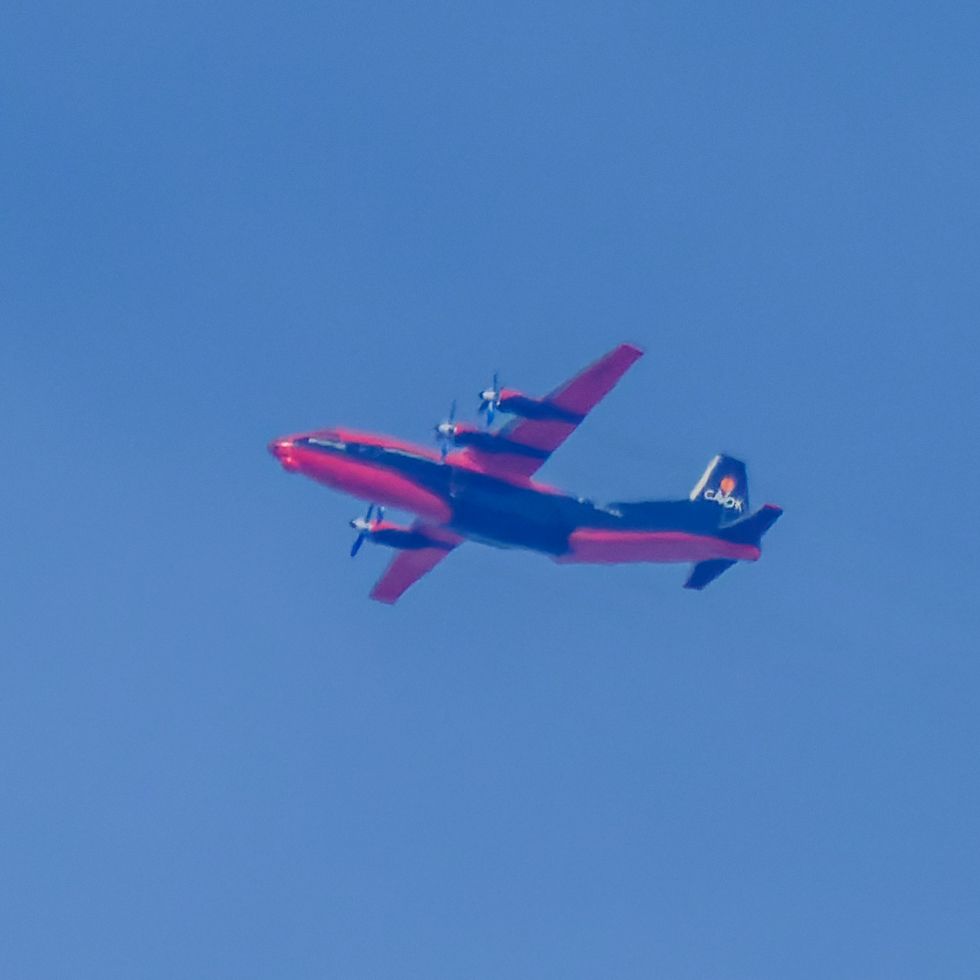 Antonov An-12 (UR-CKL) - Took this with an Olympus E-M1X with the 100-400 zoom and 2x TC.