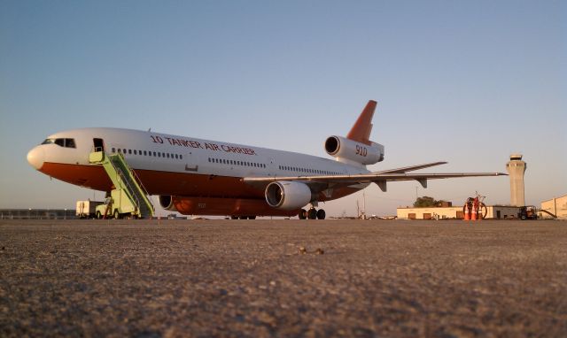 McDonnell Douglas DC-10 — - On the overflow ramp at ABIA